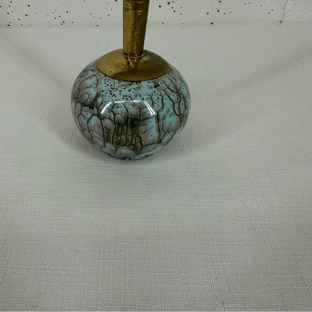 Vintage DELFT Holland Art Deco Handpainted Bud Vase